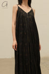 Mutedance 24 Spring/Summer Flower-dyed Silk Sling Dress Series MD-MD24SS26-S sepia PM140